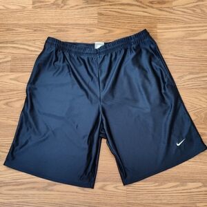 Nike Men's Navy Blue Athletic Shorts